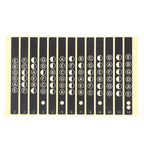 NEW Guitar Fretboard Notes Map Labels Stickers Fingerboard for 6 String Acoustic