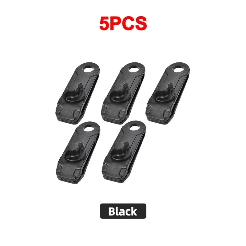 Outdoor Canopy Clip Outdoor Wind Rope Reusable Clamps Awning Tarpaulin Buckle Camping Mountaineering Shelters Accessorie