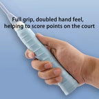Anti Slip Flat Sweatband for Badminton/Tennis, with Sweat absorbing Grip Rubber to Help Score Points on the Court