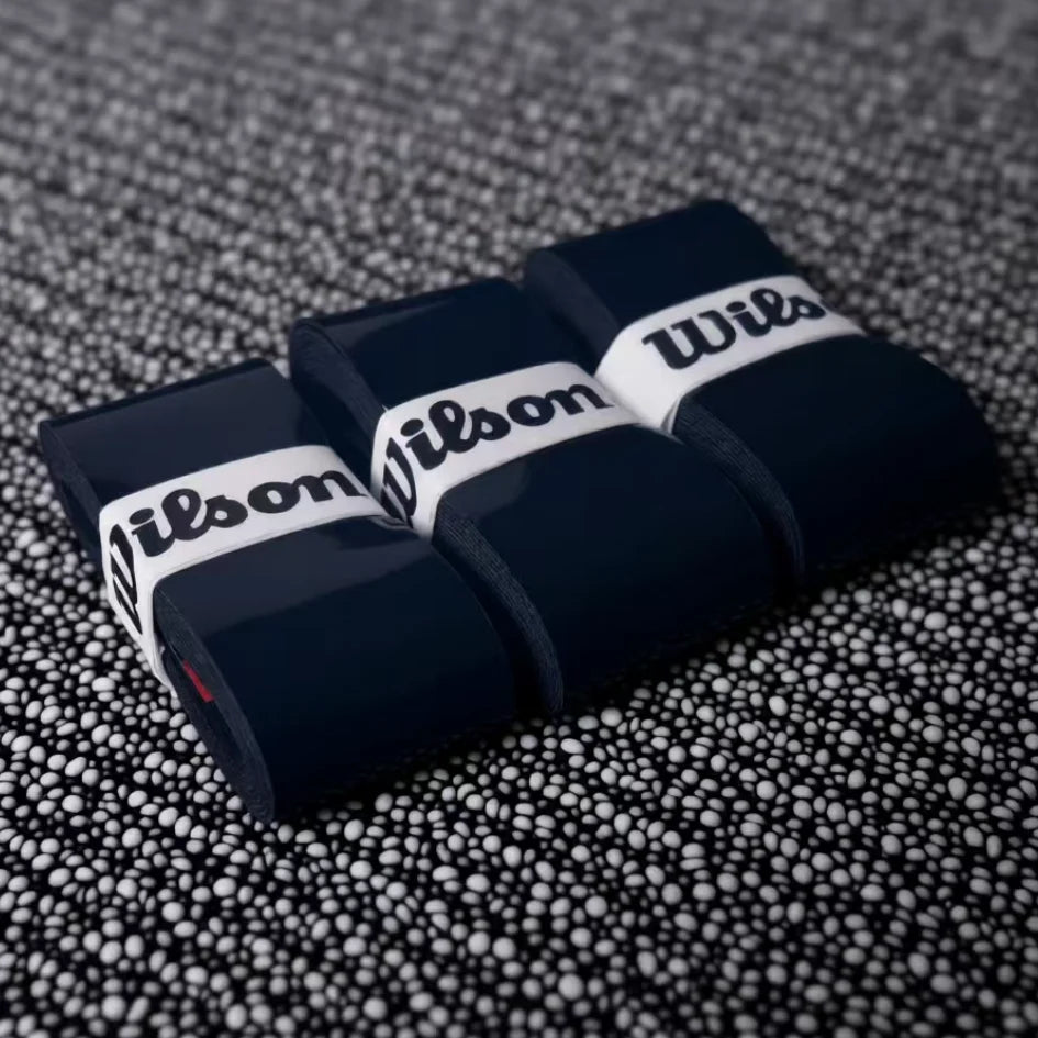 WILSON Tennis Racket Overgrip Sweat Band Absorption Grip PU Badminton Racket Handle Grip Tennis Griptape Padel Racket Grip