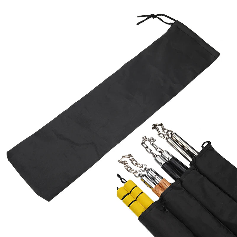 Nunchucks Bag Universal Durable Drawstring Pouch Storage Bag For Luminous Wooden Aluminum Alloy Stainless Steel Nunchucks