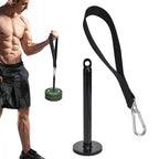 Fitness Arm Wrestling Training Strap Forearm Wrist Strengthener Arm Blaster Hand Grip Band For Gym Cable Machine WeightLifting