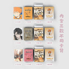 55PCS Haikyuu!! Laser LOMO Cards Set - Anime Volleyball Boy Character Collectible Photo Cards Perfect Gift for Fans
