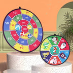 Large Hard Board Children's Sticky Ball Toy Sticky Ball Indoor Dart Target Plate Outdoor Parent-child Suction Cup Ball