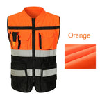 Night Walking Highlight Vests Outdoor Adjustable Safety Vest Lightweight Biking Safety Straps Waterproof Running Gear