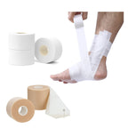 1pcs   White Self-Adhesive kinesiology Tape Skin Friendly Elastic Sports Bandages for Boxing,Football,Basketball Accessories