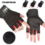 Gym Gloves Fitness Weight Lifting Gloves Body Building Training Sports Exercise Cycling Sport Workout Glove for Men Women M/L/XL