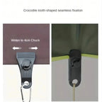 10PCS Outdoor Tent Clip Windproof Fixing Clips Camping Heavy-duty Tent Guy Line Hooks Tarpaulin Rope Fasteners for Tarps Awnings