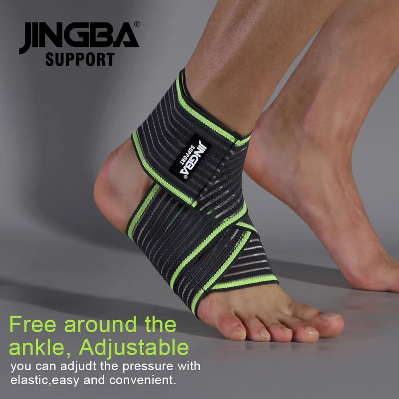 1PCS Professional Sports Strain Wraps Bandages Elastic Ankle Support Pad Protection Ankle Bandage Guard Gym Protection