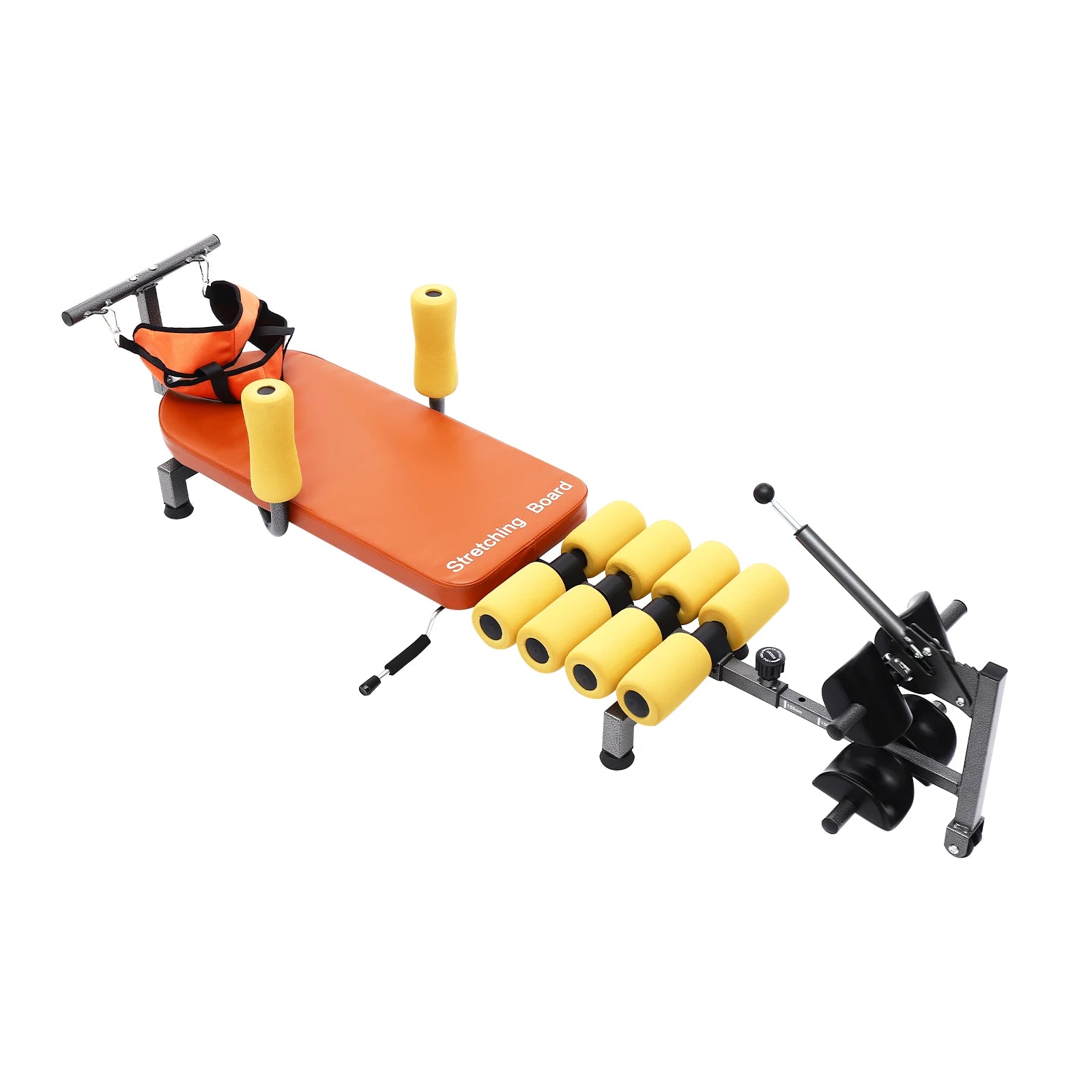 Training Bench Back Adjustable Stretch Bench Neck Stretcher for Tension Relief Portable Spine Stretching Device