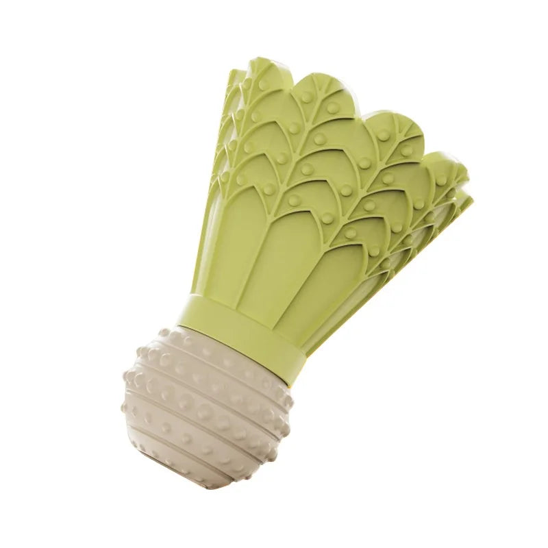 Badminton Shape Bite-Resistant Dog Toy Interactive Chew Toy Relieves Boredom Teeth Grinding Stick Puzzle for Dogs Self-Fun