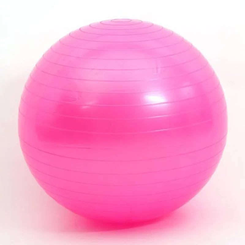 Diameter 45cm PVC Fitness Balls Yoga Ball Thickened Explosion-proof Exercise Home Gym Pilates Equipment Balance