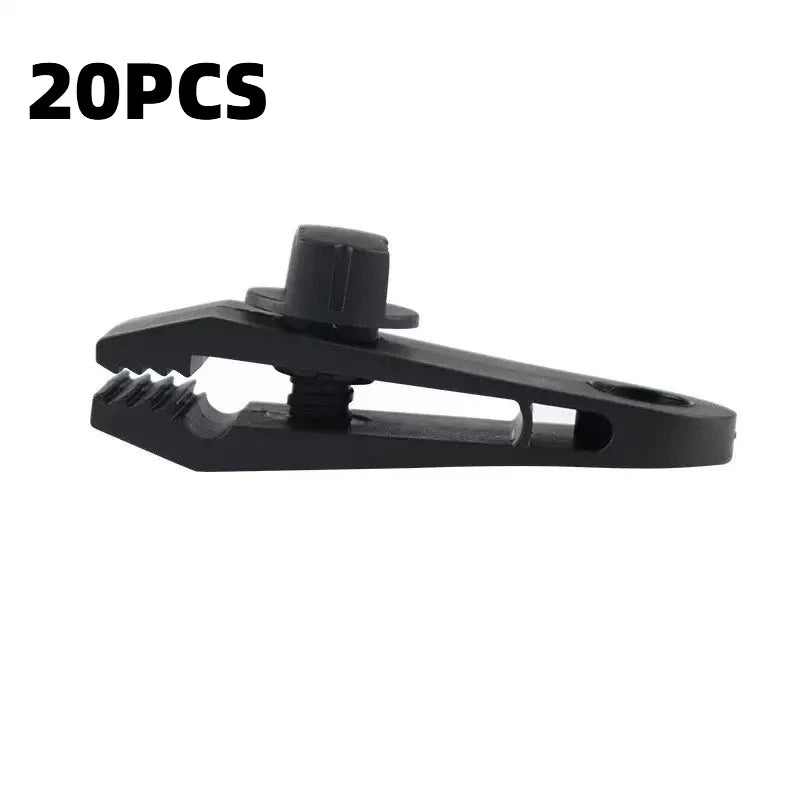 Heavy Duty Tent Clip Tarp Clips Lock Grip Tent Clamps Clamps for Tarps Awnings Camping Car and Swimming Pool Covers