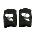 1Pair Cotton Kettlebell Wrist Guard Sweat-absorbing Black Wrist Guard Protector Comfortable 1Pair Protecting the wrist