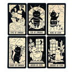 Hot-selling Cat Tarot Cards A 78 Deck Oracle English Visions Divination Edition Borad Playing Games,Family Gatherings Board Game