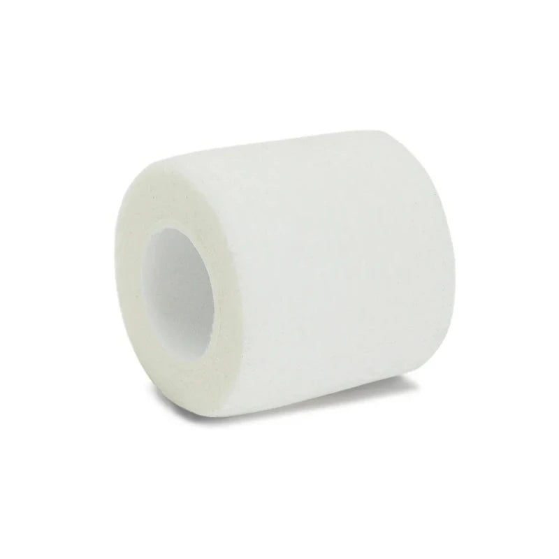 3/6/12/24/30Pcs White First Aid Self Adhesive Cohesive Elasticity Bandages Sports Tape for Wrist Ankle Sprains & Swelling