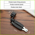 Guitar String Winder 3 IN 1 String Peg Winder + String Cutter + Pin Puller Instrument Guitar Maintenance Tool Repair Tool