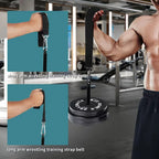 Fitness Arm Wrestling Training Strap Forearm Wrist Strengthener Arm Blaster Hand Grip Band For Gym Cable Machine WeightLifting