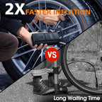 Portable Bicycle Air Pump Mini Electric Inflator for Cycling MTB Road Bike Compact Design