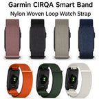 Nylon Strap for Garmin CIRQA Smart Band Sports Fitness Tracker Adjustable Loop Woven Straps Wristband for Men & Women