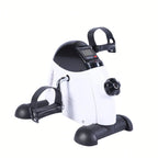 Mini Exercise Bike, Under Desk Bike Pedal Exerciser Portable Foot Cycle Arm & Leg Peddler Machine With LCD Screen Displays