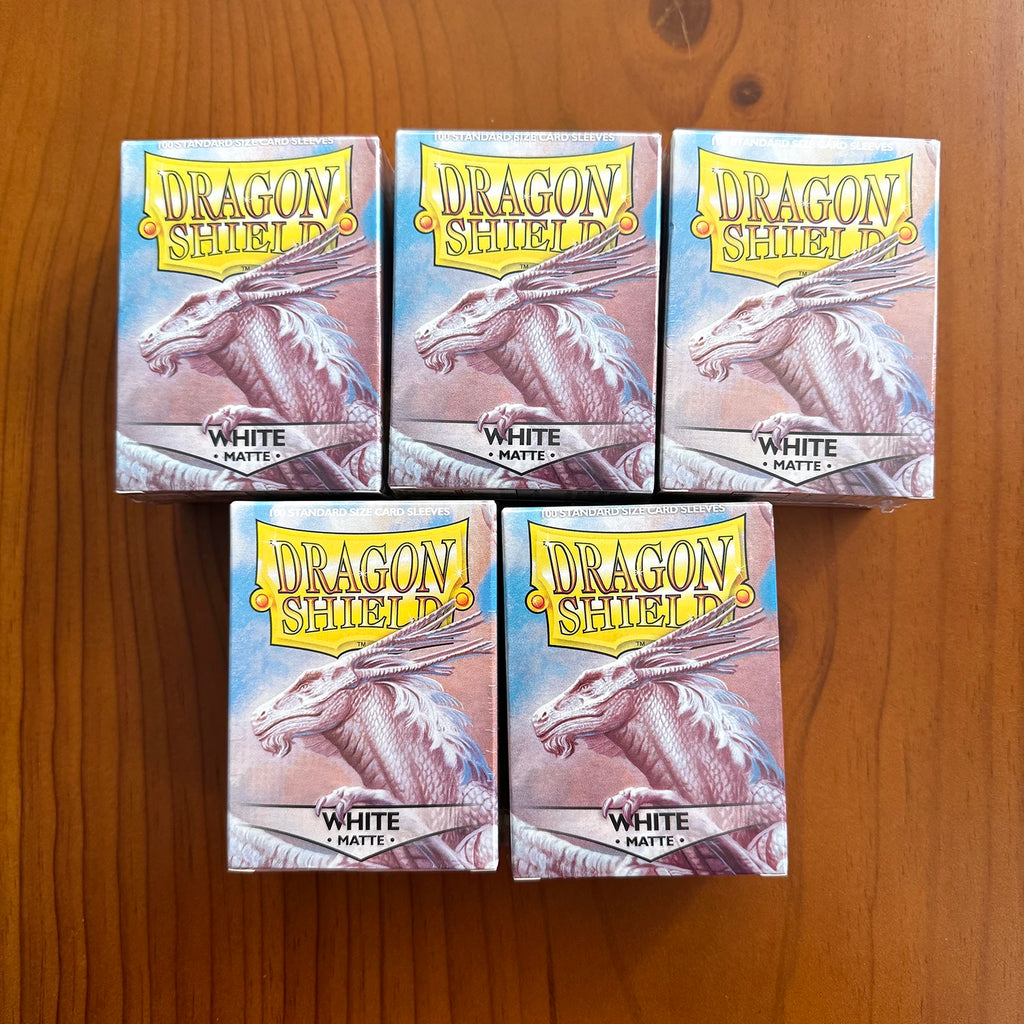 Dragon Shield Card Sleeves 5 Boxes Set - Premium Card Protection for Trading Cards Shipped Directly from US