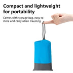 200*210cm Sandproof Waterproof Beach Mat, Portable Lightweight Picnic Camping Blanket for Travel Hiking Outdoor Sports