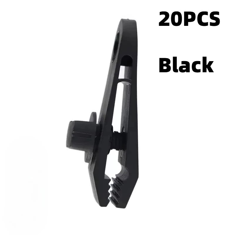 Heavy Duty Tent Clip Tarp Clips Lock Grip Tent Clamps Clamps for Tarps Awnings Camping Car and Swimming Pool Covers