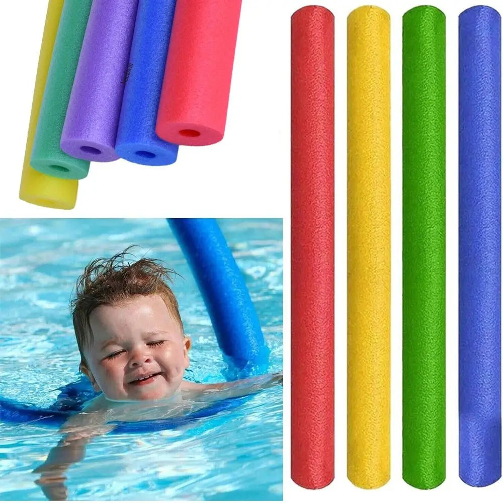 New Multicolor Swimming Pool Foam Noodle Float Aid Swim Noodles Ring Buoyancy Stick for Swim Aid Training Beginners