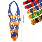 Basketball Net Bag Soccer Football Mesh Storage Sports Ball Holder Nylon Carry Bag Durable Single Ball Carrier 10/5/1 Packs