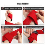 Heavy Duty Cotton Wrist Lifting Straps for Weightlifting Gym Fitness Neoprene Padded Anti Slip Pull Grips Wrist Wraps Support for Powerlifting Bodybuilding Strength Training Workouts for Men and Women 255 Characters