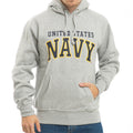 Pullover Hoodie,US Navy, H.Grey, S
