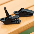 Tent Plastic Crocodile Clip Windproof Fixed Sunshade Rope Clip Suitable for Outdoor Hiking Camping Accessories Fastening Tool