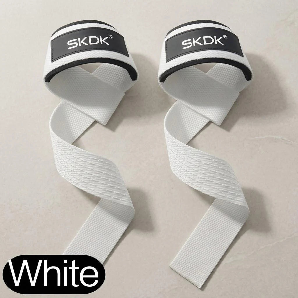 Heavy Duty Cotton Wrist Lifting Straps for Weightlifting Gym Fitness Neoprene Padded Anti Slip Pull Grips Wrist Wraps Support for Powerlifting Bodybuilding Strength Training Workouts for Men and Women 255 Characters