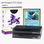 Standard Size Card Sleeves Premium Perfect Exact Fit Inner Card Sleeves with Pokemon Cards for TCG MTG Sports Cards ﻿
