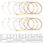 12 String Guitar Strings Guitar Strings High Quality Folk Guitar Strings Replacement Accessories Musical Instrument Part