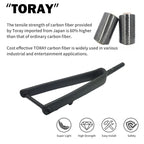SL8 Full carbon bike fork, full internal cable alignment thru-axle rigid bike fork, spinal canal, carbon fibre reinforced.