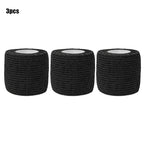 1/3/6/20PCS Black Self Adhesive Bandages Cohesive Elasticity Breathable Waterproof Bandages Sports Tape Wrist Ankle First Aid