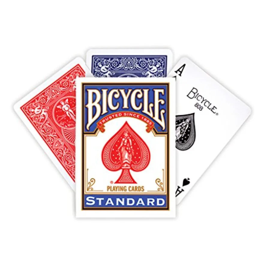 Poker Cards for Casino Games Premium Plastic Material Blue Color Scratch-Resistant and Perfectly Balanced
