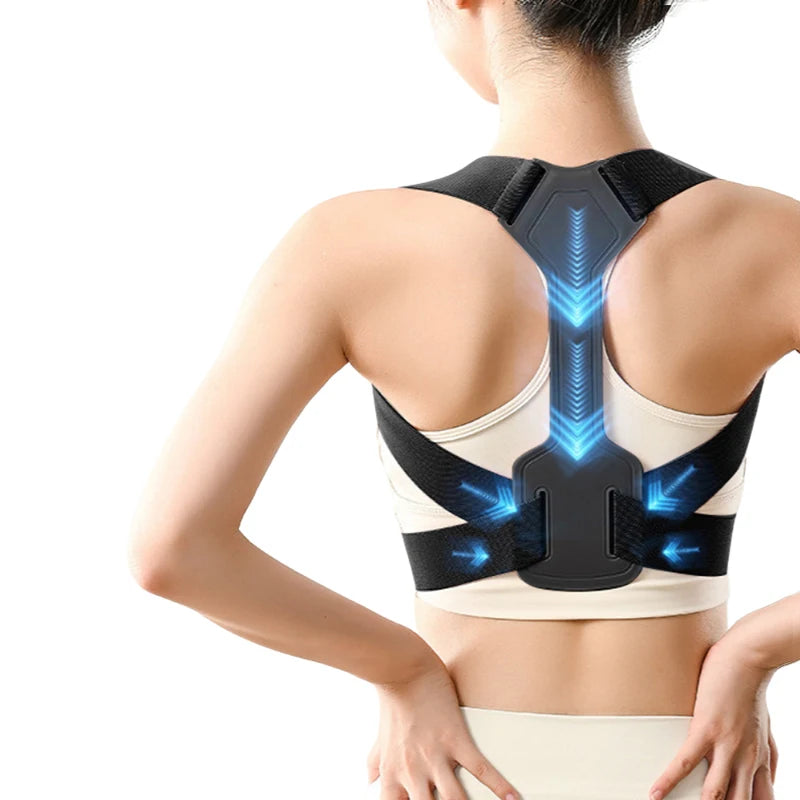 1PC Adjustable Rectify Posture Back Invisibility Breathable Posture Corrector Belt Support Belt Back Neck Brace Posture Training