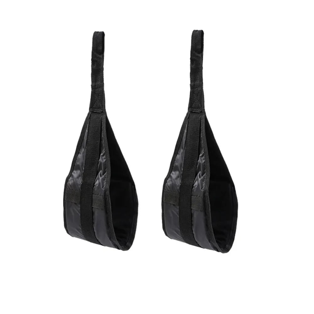 Heavy Duty Fitness AB Sling Straps Suspension Pair Rip-Resistant for Pull up Bar Hanging Leg Raiser Home Gym Equipment