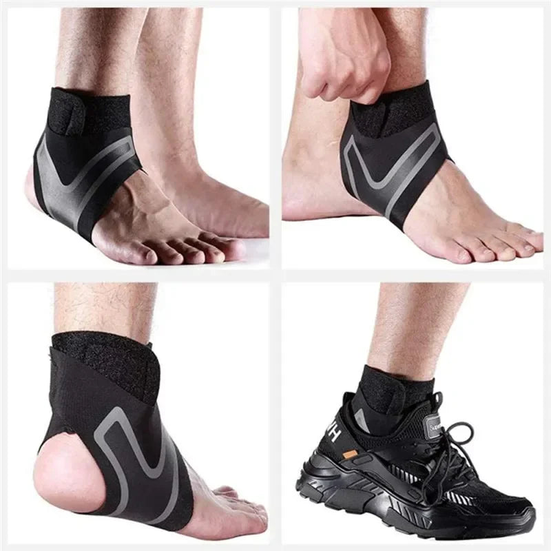 Adjustable Compression Ankle Support Men & Women Running Hiking Basketball Ankle Brace Sports Protection