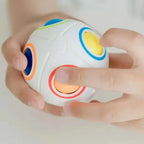 Magic Rainbow Ball Early Education Toy Puzzle Thinking Training Intelligence Brain Football Cube