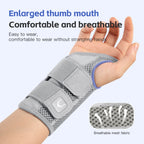 Wrist Brace for Carpal Tunnel Support Brace with Splints Hand Support for Arthritis Tendonitis Sprain Injuries Wrist Pain 1PC