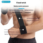 Pressure Wrapping Fitness Wrist Protector, Badminton Basketball Elastic Bandage Protector for Men and Women