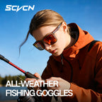 SCVCN New Outdoor Polarized Sunglasses Bike Cycling Glasses UV400 Sports Running Fishing Protection Eyewear Road Bicycle Goggles