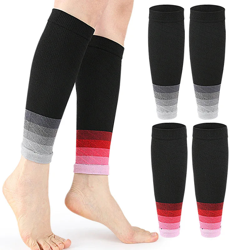 Calf Compression Sleeves Compression Sports Socks Long Pressure Stockings Leg Compression Sleeve Calf Support Assists Leggings