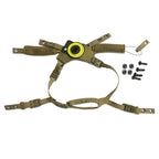 Team Wendy EXFIL Helmet Suspension System & Chin Strap - Compatible with FAST/MICH/ACH Tactical Helmets(No helmat)