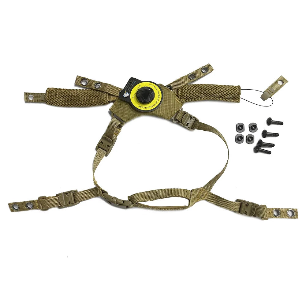 Team Wendy EXFIL Helmet Suspension System & Chin Strap - Compatible with FAST/MICH/ACH Tactical Helmets(No helmat)