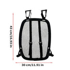 Ergonomic Airflow Ventilation Backpack Spacer Breathable Mesh Backpacks Ventilation Frame Sweat Reducing for Cycling Hiking